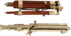 Nautical Vintage Brass Spyglass Desktop Telescope On Wooden Tripod Home Decor
