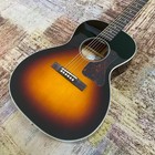 Acoustic Guitar L00 Hollow Body Sunburst  dot Inlaid Fingerboard