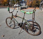 1969 Schwinn Green 5 Speed Stik Shift Stingray Bicycle Very Rusty   Crusty