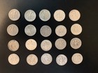 Mixed Lot Of 20 Roosevelt Dimes    90  Silver     1947-1964