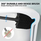 Toilet Brush And Holder 2 Pack  Toilet Bowl Brush With Extra  Assorted Colors 