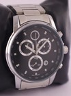 Casual Movado Quartz Chronograph Black Dial Date Great Condition Men Wristwatch