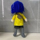 28cm Coraline Plush Stuff Cartoon Figure Kawaii Doll Soft Pillow Ugly Kids Cute