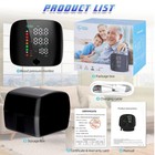 Automatic Digital Wrist Blood Pressure Monitor Bp Machine Cuff Led Heart Rate