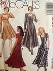 Mccall s 6232  Misses  Dress Size 12 Semi Fitted Princess Seamed Maxi Length Ff