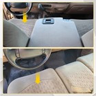 For 99-00 Ford F250 F350 F450 F550 Xlt Front Driver Bottom Tan Cloth Seat Cover