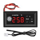 Fan Temperature Controller Dc 12v Pwm 4-wire Speed Controller Module With 1pcs