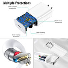 For Apple Iphone Watch Iwatch 3 In 1 Magnetic Charger Cable Fast Adapter Type C