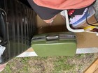 Vintage Samsonite Hard Shell Suitcase Avocado Green Silhouette Luggage Carry-on