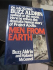 Buzz Aldrin Autographed Hardback Book Jsa Nasa Space Astronaut  men From Earth 