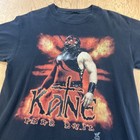 1998 Vintage Wwf Wwe Kane Wrestling T-shirt Size Xl 90s 1990s Double Sided Tee