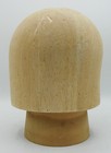 Antique Wood Hat Mold Midwest Hb   D Chicago Block Set Millinery Form  796 22