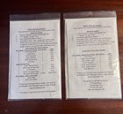 Teresa Kogut Lot Of 2 Santa pumpkin Punchneedle Embroidery Single Pattern Vinyl