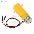 Dc 3-6v Tt Motor Dual Axis Gear Motor 1 48 Motor Diy Smart Robot Car For Arduino