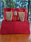 Victoria   s Secret 2012 Angel Mist Lotion Body Wash Pink Pouch Gift Set Rare