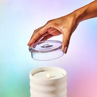 Lifelines Flameless Candle Diffuser Oil Aromatherapy - White Battery Operated