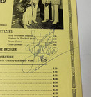 Jimmie Nabbies Ink Spots The Oak Room Signed Souvenir Menu Frank Dave Ephemera