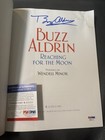 Signed Buzz Aldrin - Reaching For The Moon - Autographed Psa