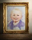 Portrait Of Your Child In Watercolor   Children s Portrait  