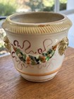 Vintage Japanese Planter Pot Garland Faces Made In Japan