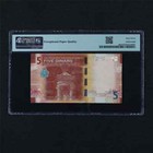 2022 Jordan Central Bank 5 Dinars Replacement Zz Banknote Pmg 67 Epq Gem Unc