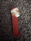Vintage Santa Claus Pez Dispenser With Feet   Eyes Closed  Collectable 