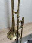 Vintage Olds Ambassador Trombone     Classic Student Brass Instrument Patina   d
