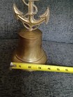 Vintage Brass Anchor Nautical Decor 8  Tall Shows Signs Of Wear See Photos 
