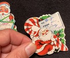 Vintage Mid-century Modern Gift Tags Christmas Greeting Card Ephemera Antique 