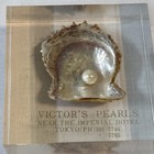 Victor s Pearls Near The Imperial Hotel Tokyo Oyster Pearl Lucite Paperweight
