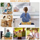 Toddler Booster Seat 4 Inch Cushion Portable Adjustable Kids Chair Pad