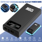 50000mah 120w Power Bank Fast Charging Portable 2 Usb Charger Usb-c Quick Charge