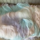 Pottery Barn Pb Teen Unicorn Faux Fur Beanbag Chair Slip Cover Medium 36    Soft