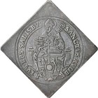 Salzburg Klippe Thaler Taler 1593 Austrian States Large Silver Coin 