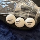 Senston Professional Ping Pong Table Tennis 2 Paddles 3 Balls Storage Bag New