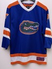 Colosseum Athletics Florida Gators Blue Orange Hockey Jersey Youth Size L