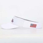 Curves   Clubs Titties 4th Of July Golf Visor Hat - Patriotic American Flag