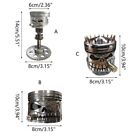 Office Home Decor Figurine Carving Piston Skull Face Skull Man Head Statue