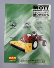 1970s Mott Mowers Flail Farm Tractor Advertising Brochures Vintage