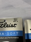 New Titleist Perma Soft Gloves - Lot Of 3 Golf Gloves Cadet Medium-large M-l