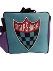 Vtg 90s Tigershark Marine Duffle Backpack Bag Adjustable Shoulder Retro Boat