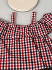 Girls 2pc Flutter Top And Short Set  Sz 2t  a78 
