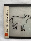Vintage Glass Magic Lantern Slide Photo    baa Baa Black Sheep      Fairytale