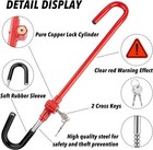 Cartman Steering Wheel Brake Lock Vehicle Anti Theft Security Brake Pedal Lock