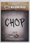 2017 Topps The Walking Dead Season 6 Chop Mold  25 Maggie Greene Rhee 02l5