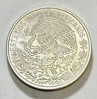 Mexico Silver Coin 100 Pesos Uncirculated 1977 72  Silver Gem Bu