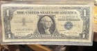 1957 A Series Blue Seal  star Note  Rare  1 Silver Certificate