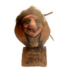 Vintage Fosse Troll Norway Figure W  Tag Handmade Scandinavian Folk Art Norge 7 
