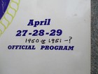 Vtg 1951 Hardin-simmons Fourth Annual Inter-collegiate Rodeo Program Abilene  Tx