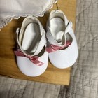 American Girl Doll Samantha   s Tea Party Outfit Dress Ribbon Shoes Holiday